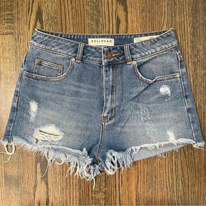 Pacsun Bullhead high waist mom denim shorts size 7